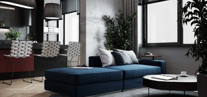 Оживление домашнего декора с красными и синими акцентами — Полезная информация